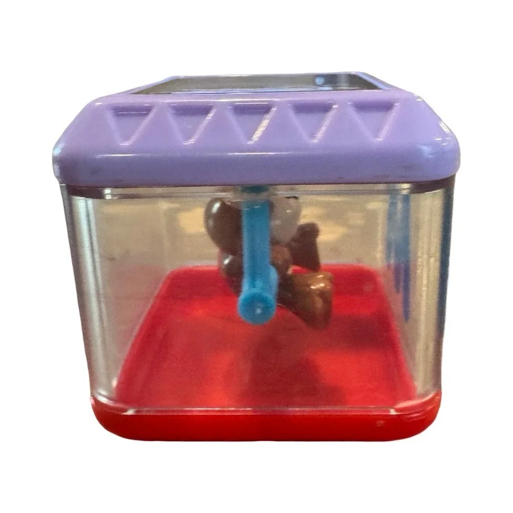 Fisher-Price‎ Peek-a-Blocks Alphabet Letter M Monkey Swinging Sensory Toy Block